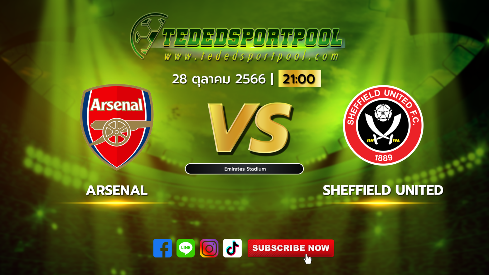 Arsenal vs Sheffield United