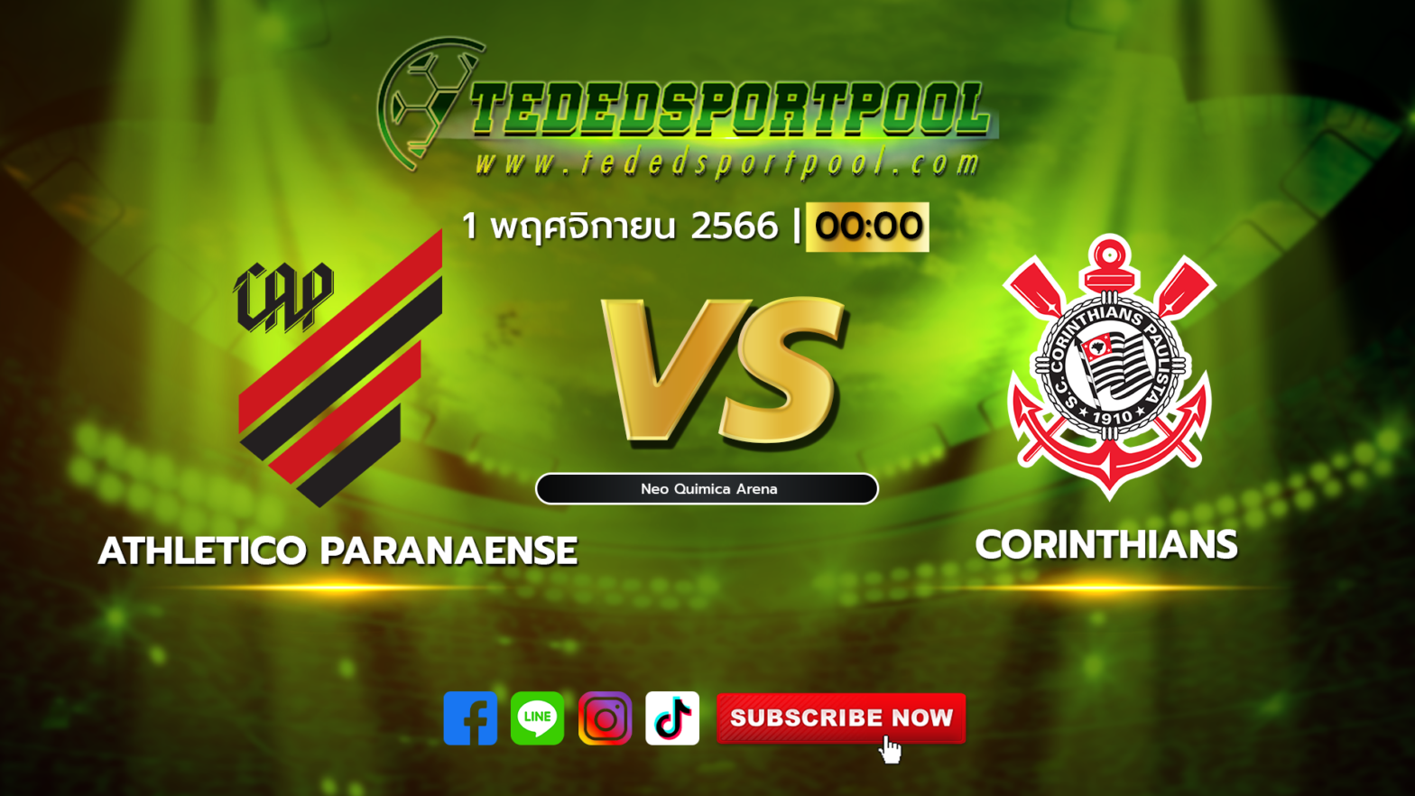 Athletico Paranaense vs Corinthians