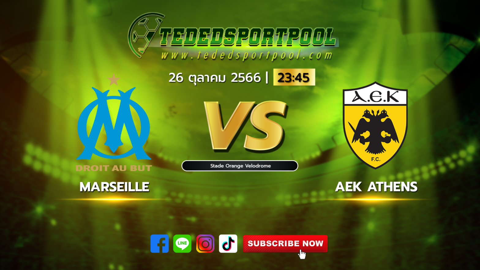 Marseille vs AEK Athens