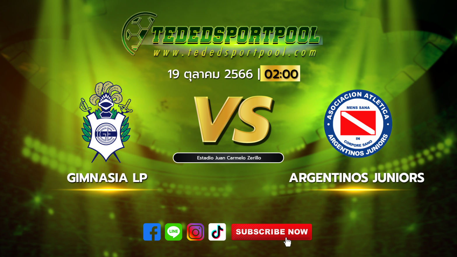 Gimnasia LP vs Argentinos Juniors