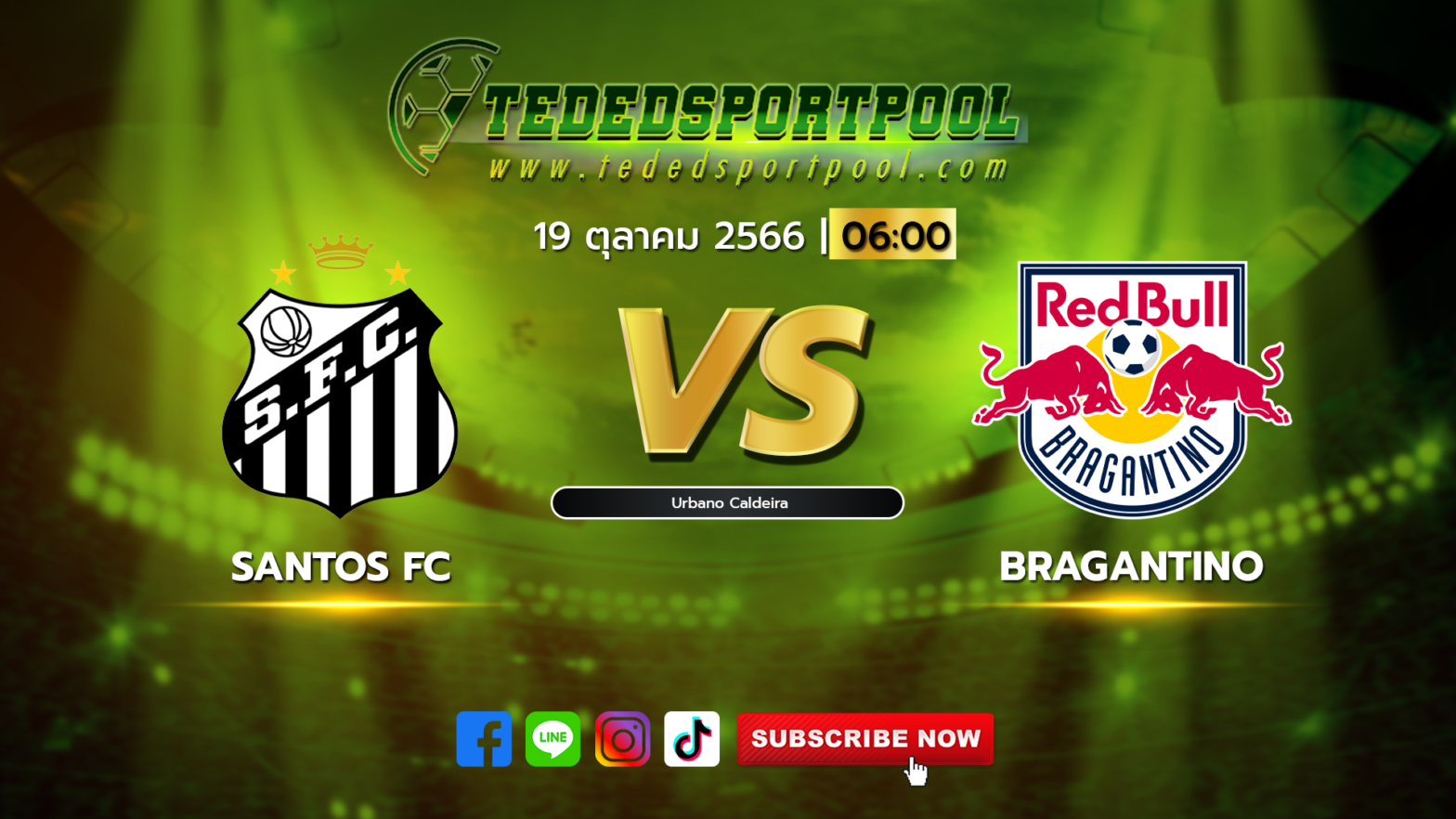 Santos FC vs Bragantino