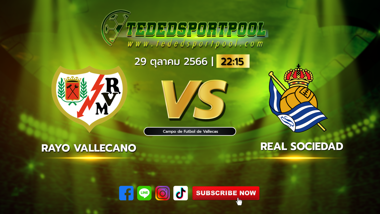 Rayo Vallecano vs Real Sociedad