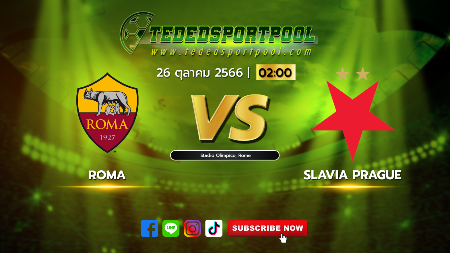 Roma vs Slavia Prague​