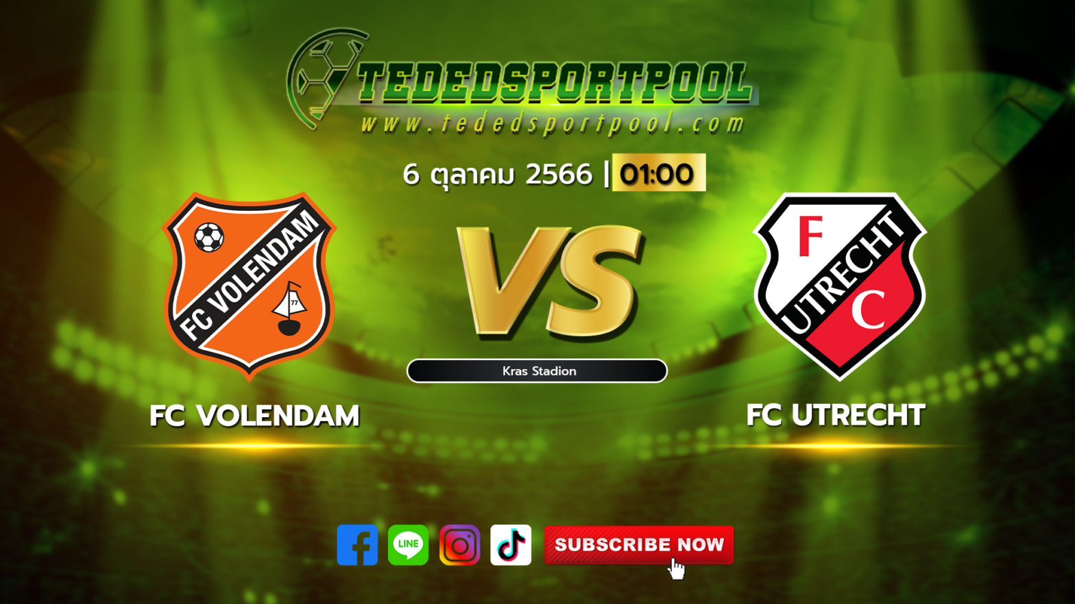 FC Volendam vs FC Utrecht